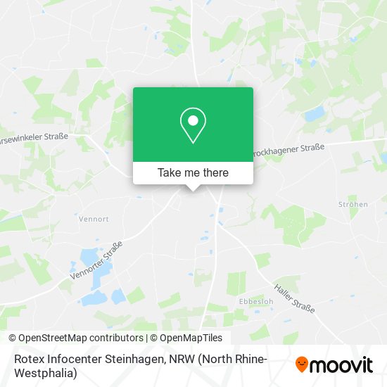 Rotex Infocenter Steinhagen map