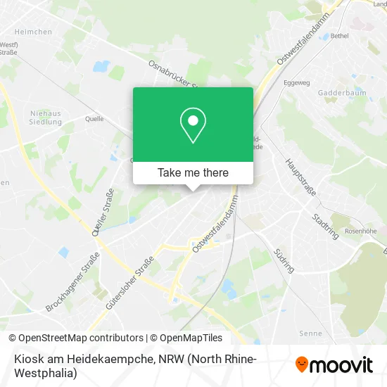 Карта Kiosk am Heidekaempche