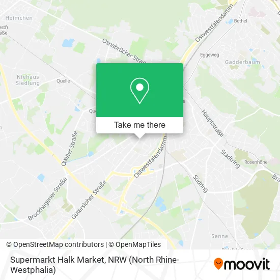 Supermarkt Halk Market map