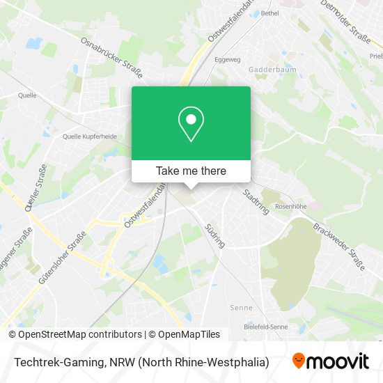 Карта Techtrek-Gaming
