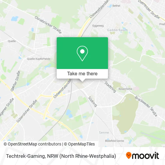 Карта Techtrek-Gaming