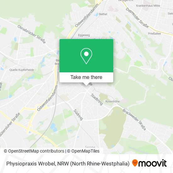 Карта Physiopraxis Wrobel