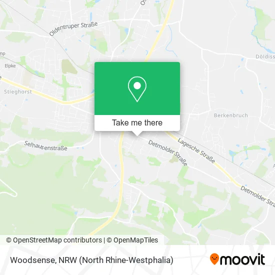 Woodsense map