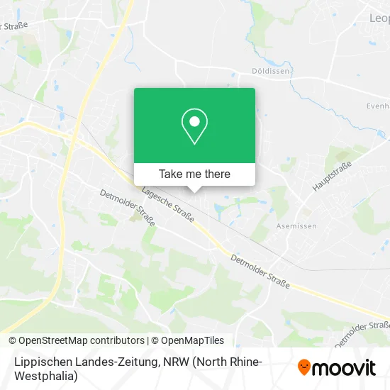 Lippischen Landes-Zeitung map