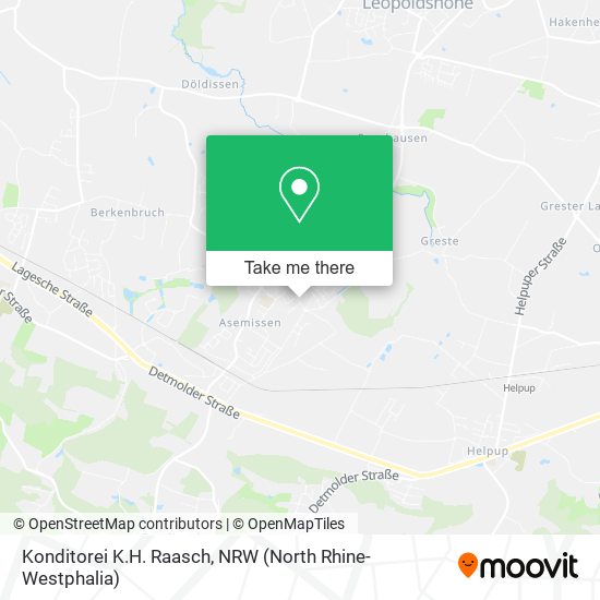 Konditorei K.H. Raasch map
