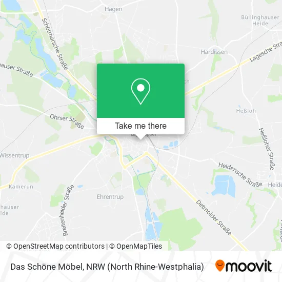 Карта Das Schöne Möbel