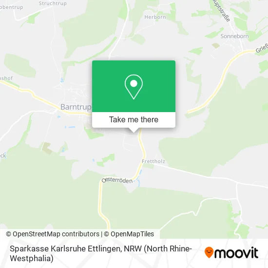 Карта Sparkasse Karlsruhe Ettlingen