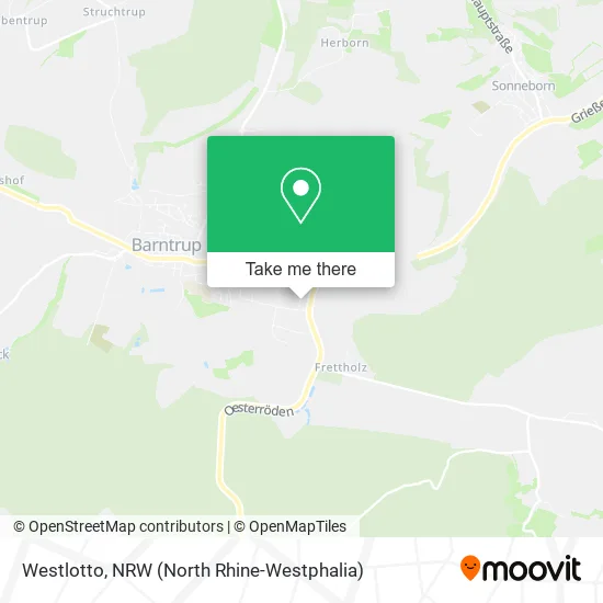 Westlotto map