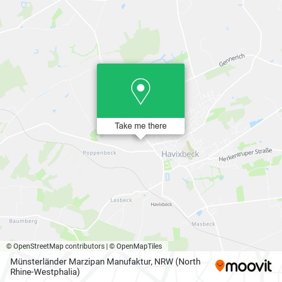 Münsterländer Marzipan Manufaktur map