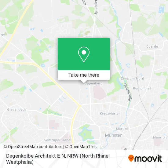 Degenkolbe Architekt E N map