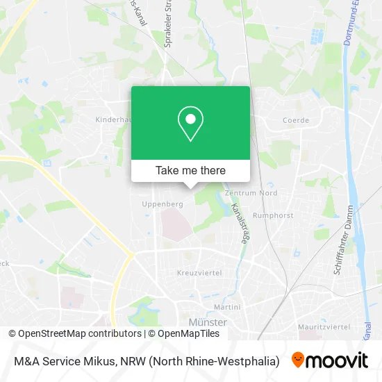 Карта M&A Service Mikus