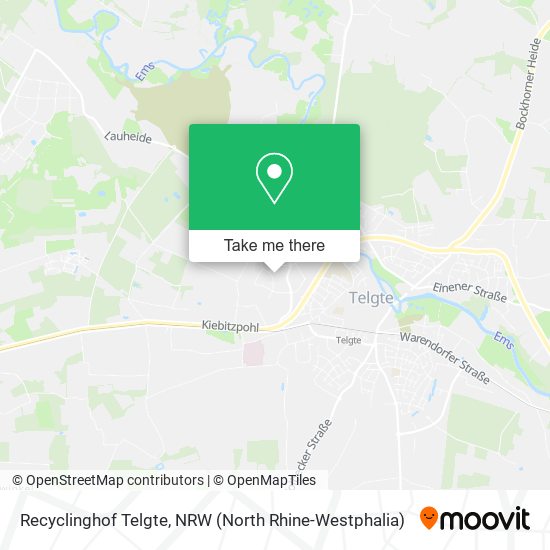 Recyclinghof Telgte map