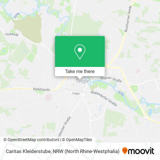 Caritas Kleiderstube map