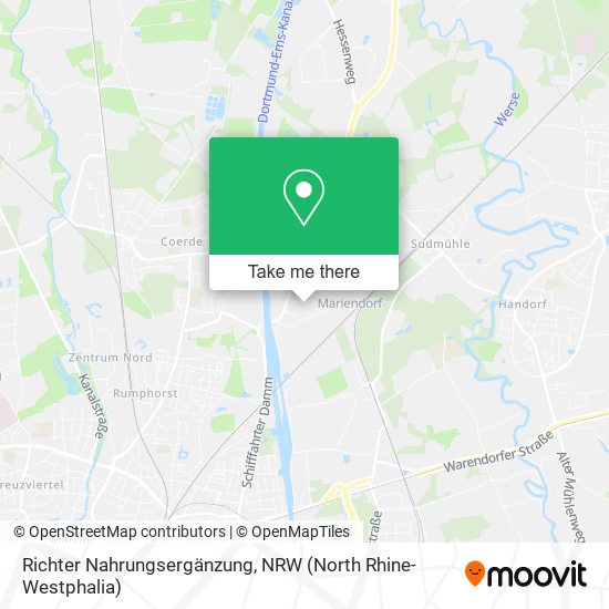 Richter Nahrungsergänzung map