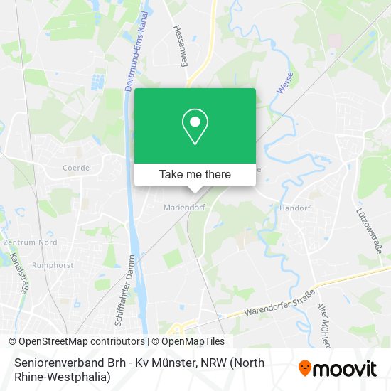 Seniorenverband Brh - Kv Münster map