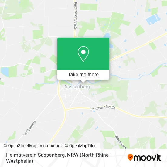 Heimatverein Sassenberg map