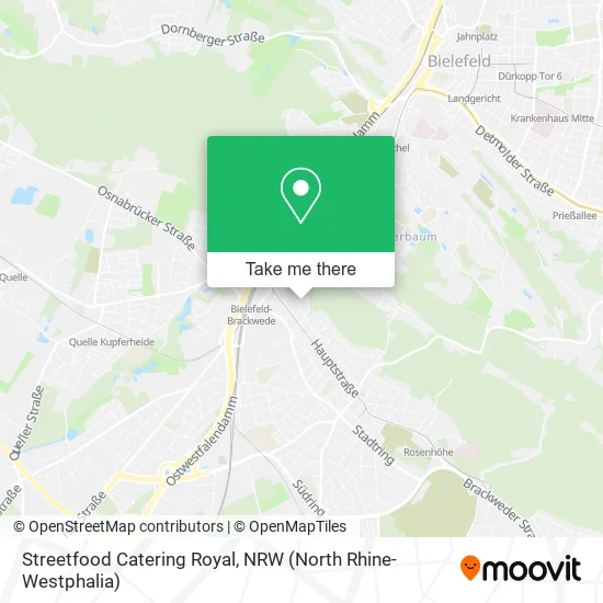 Карта Streetfood Catering Royal