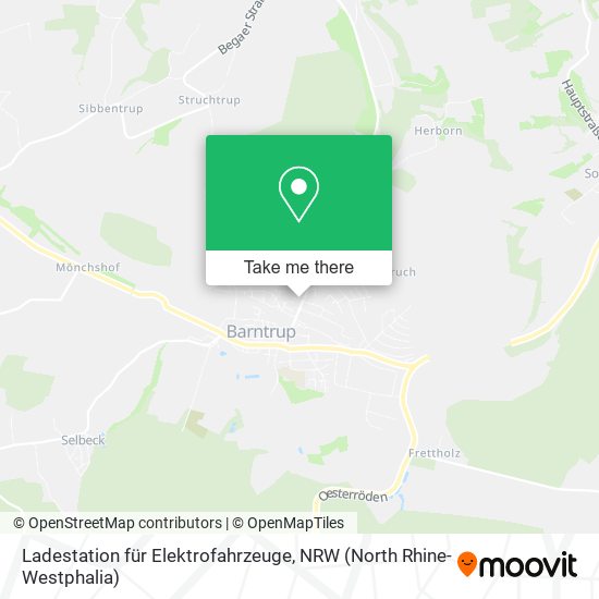 Ladestation für Elektrofahrzeuge map