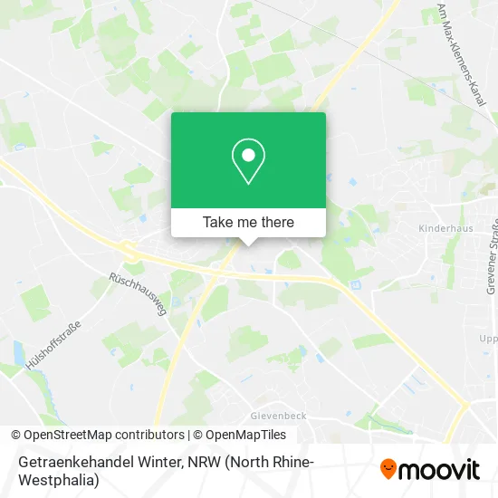 Карта Getraenkehandel Winter