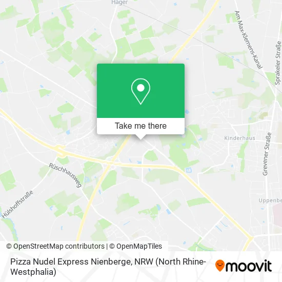Карта Pizza Nudel Express Nienberge