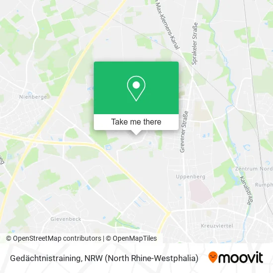 Карта Gedächtnistraining