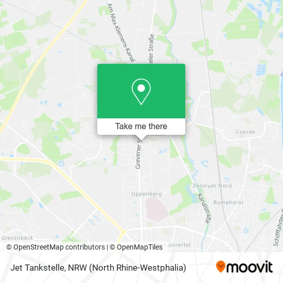 Карта Jet Tankstelle