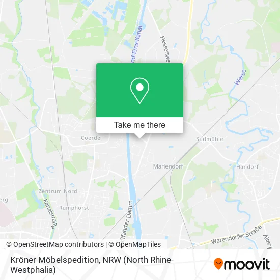 Карта Kröner Möbelspedition