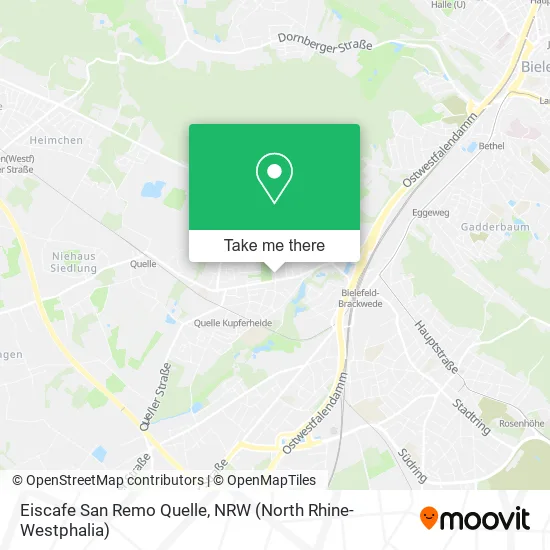 Карта Eiscafe San Remo Quelle