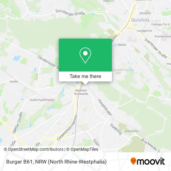 Карта Burger B61