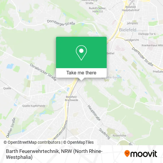 Barth Feuerwehrtechnik map