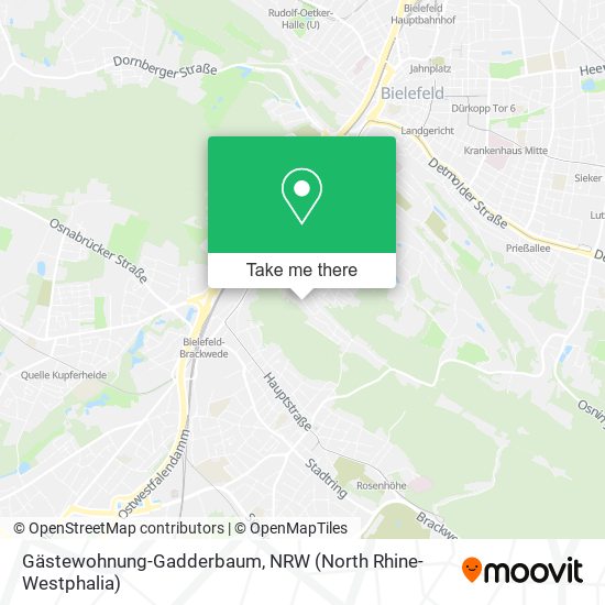 Gästewohnung-Gadderbaum map