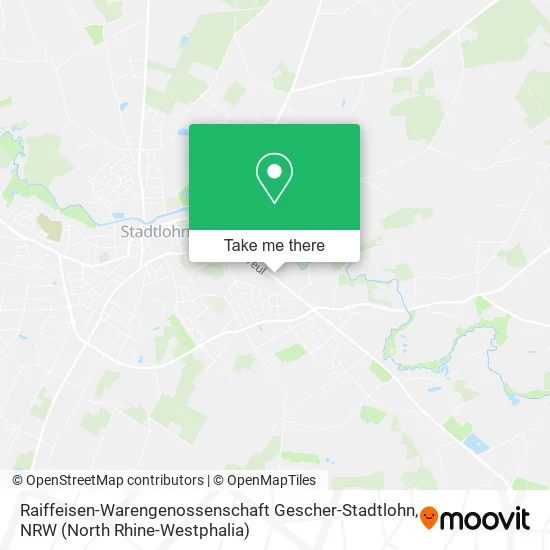 Карта Raiffeisen-Warengenossenschaft Gescher-Stadtlohn