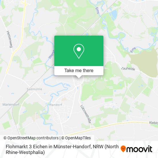 Flohmarkt 3 Eichen in Münster-Handorf map
