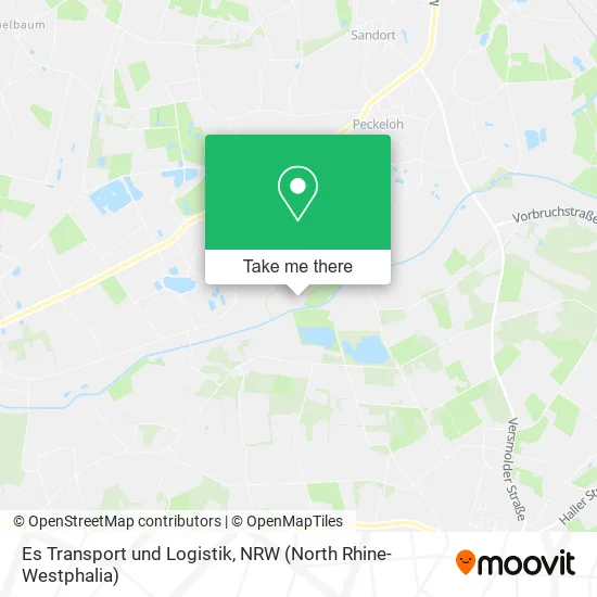 Карта Es Transport und Logistik