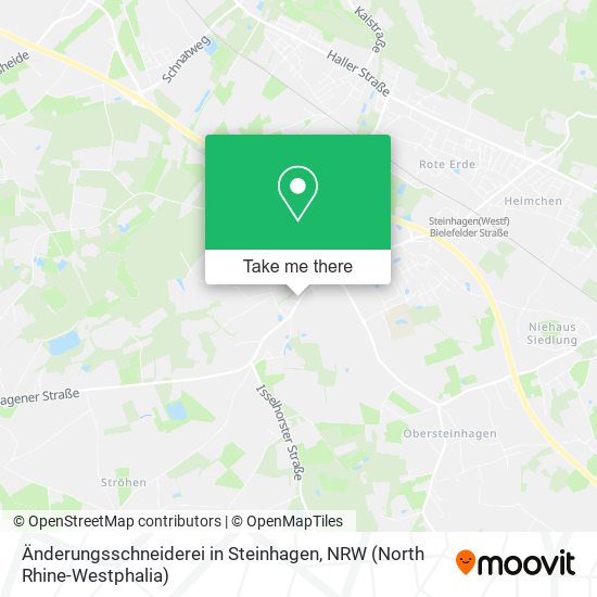 Änderungsschneiderei in Steinhagen map