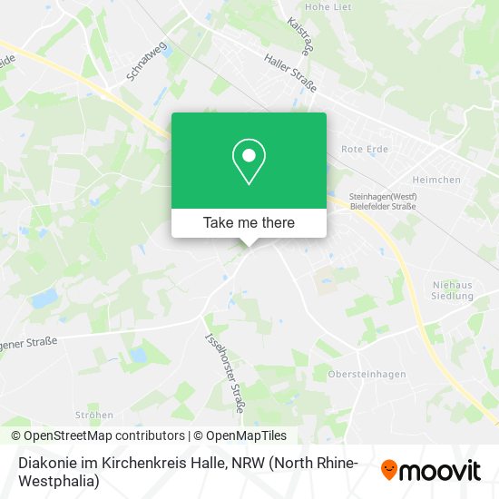Diakonie im Kirchenkreis Halle map