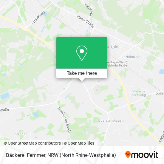 Bäckerei Femmer map