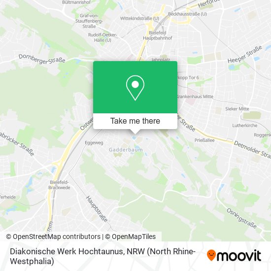Diakonische Werk Hochtaunus map