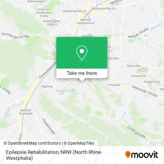 Карта Epilepsie Rehabilitation