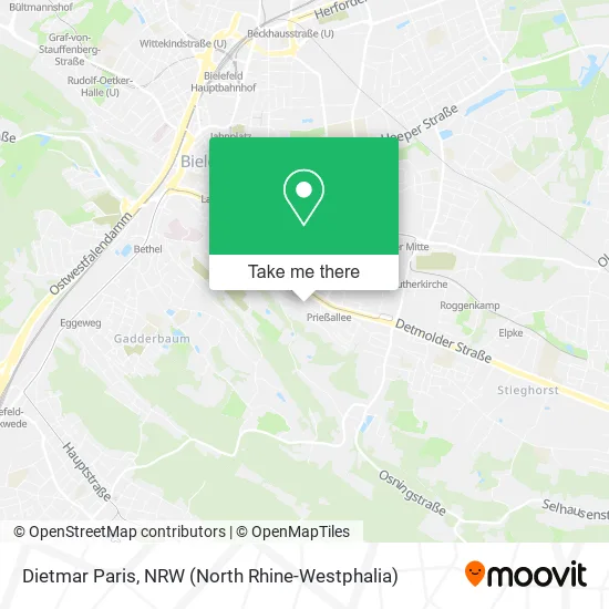 Карта Dietmar Paris