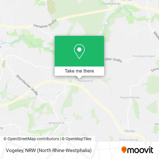 Карта Vogeley