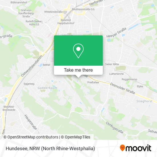 Карта Hundesee