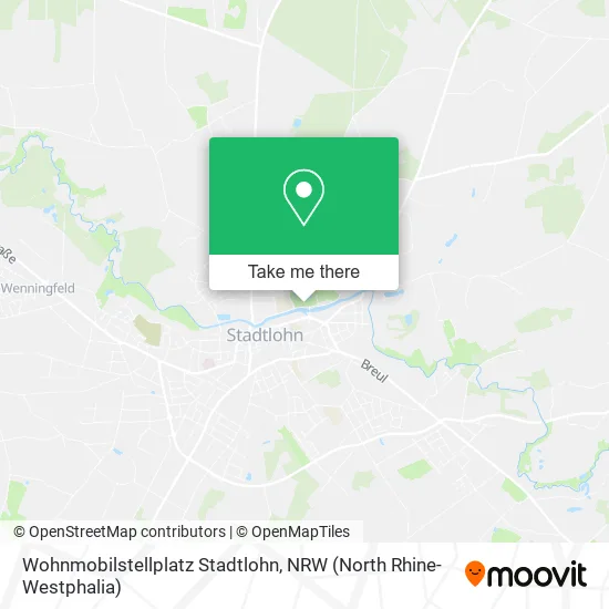 Карта Wohnmobilstellplatz Stadtlohn