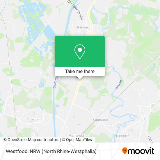 Westfood map