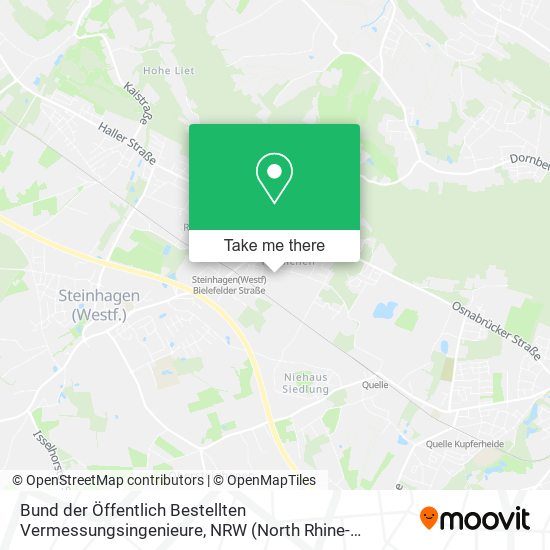 Bund der Öffentlich Bestellten Vermessungsingenieure map