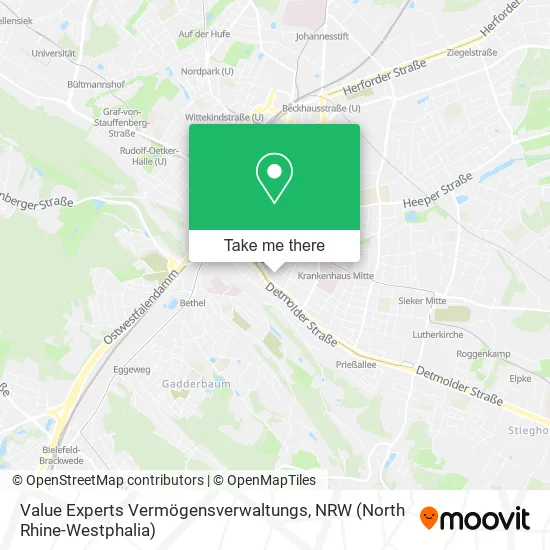 Карта Value Experts Vermögensverwaltungs