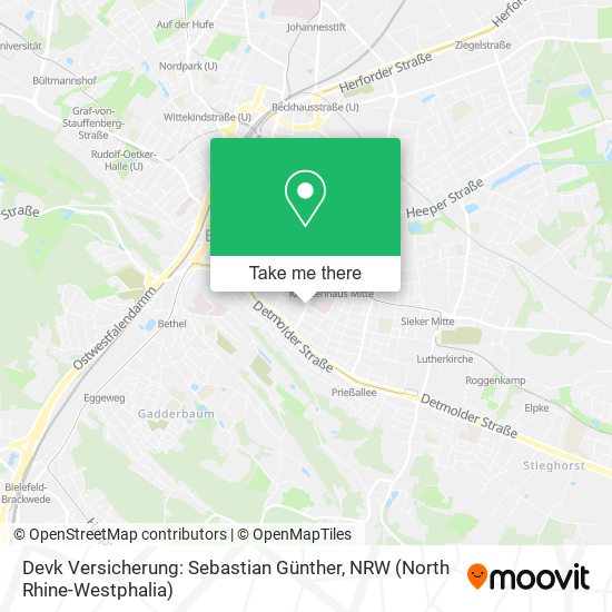 Devk Versicherung: Sebastian Günther map