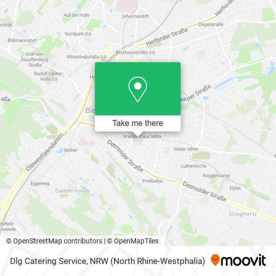 Dlg Catering Service map