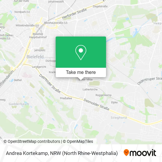 Andrea Kortekamp map