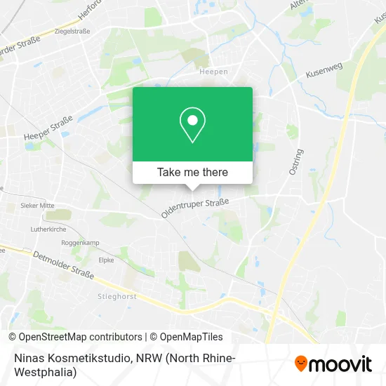 Ninas Kosmetikstudio map